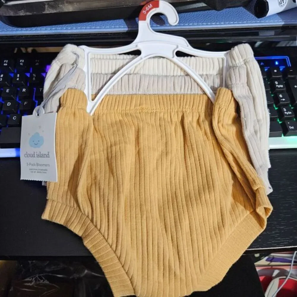 Cloud‎ Island 3-Pack Bloomers Size 3-6 months - Picture 2 of 4